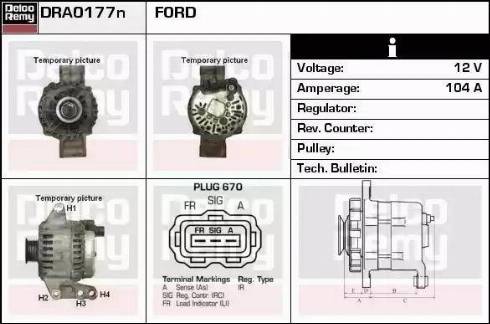 Remy DRA0177N - Alternatore autozon.pro