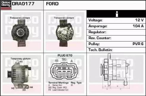 Remy DRA0177 - Alternatore autozon.pro