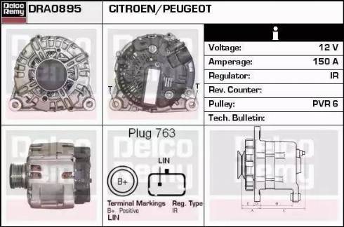 Remy DRA0895 - Alternatore autozon.pro