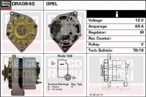 Remy DRA0840 - Alternatore autozon.pro