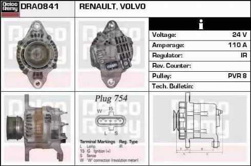 Remy DRA0363 - Alternatore autozon.pro