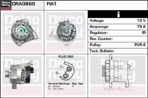 Remy DRA0860 - Alternatore autozon.pro