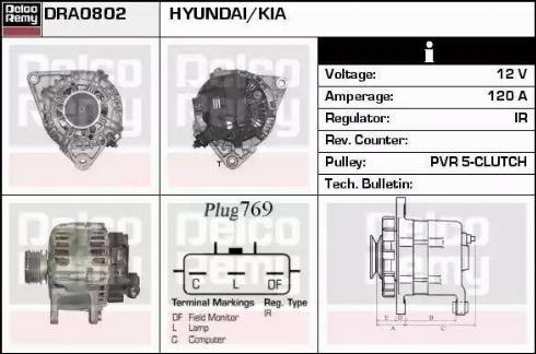 Remy DRA0802 - Alternatore autozon.pro