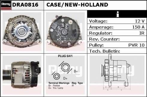 Remy DRA0816 - Alternatore autozon.pro