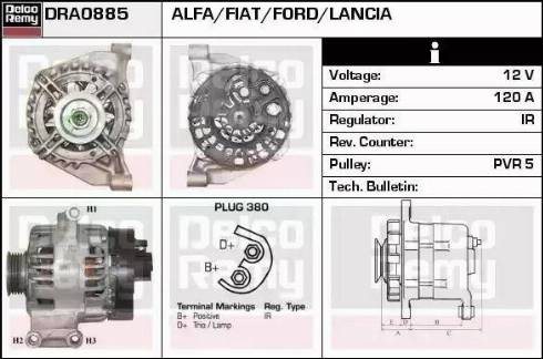 Remy DRA0885 - Alternatore autozon.pro