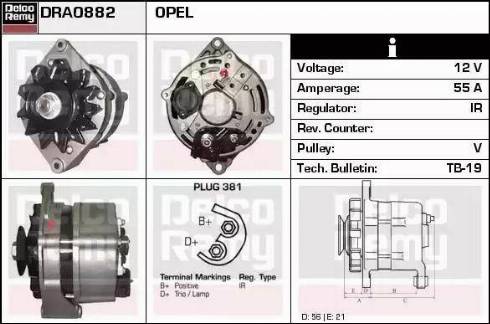 Remy DRA0882 - Alternatore autozon.pro