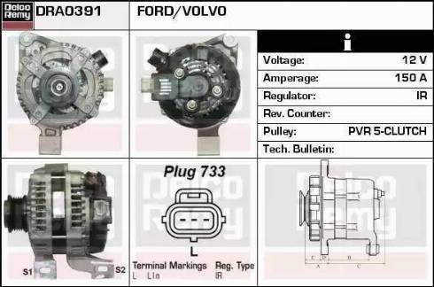 Remy DRA0391 - Alternatore autozon.pro