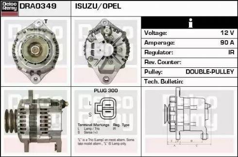 Remy DRA0349 - Alternatore autozon.pro