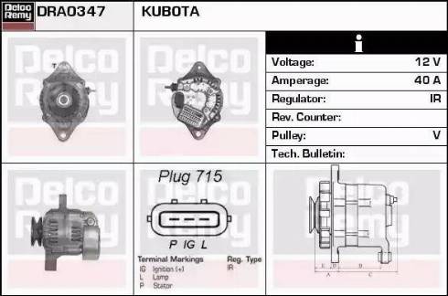 Remy DRA0347 - Alternatore autozon.pro