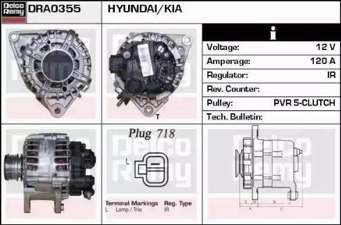 Remy DRA0355 - Alternatore autozon.pro