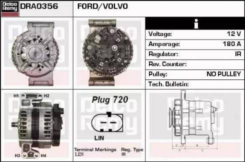 Remy DRA0356 - Alternatore autozon.pro