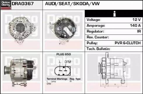 Remy DRA0367 - Alternatore autozon.pro