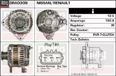 Remy DRA0309 - Alternatore autozon.pro