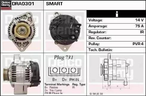 Remy DRA0301 - Alternatore autozon.pro