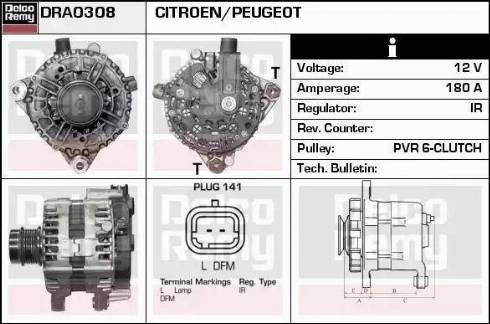 Remy DRA0308 - Alternatore autozon.pro