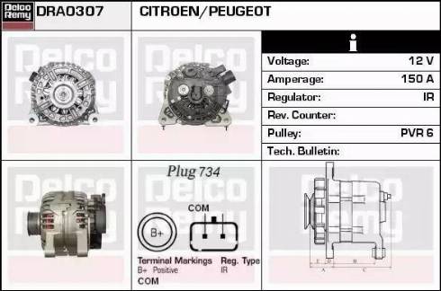 Remy DRA0307 - Alternatore autozon.pro