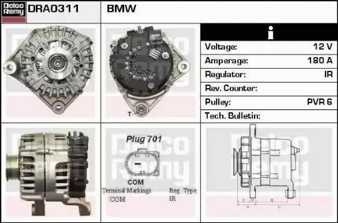 Remy DRA0311 - Alternatore autozon.pro