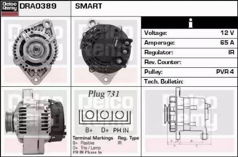 Remy DRA0389 - Alternatore autozon.pro