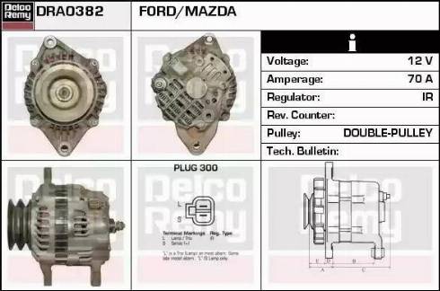 Remy DRA0382 - Alternatore autozon.pro