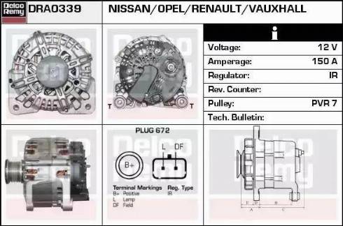 Remy DRA0339 - Alternatore autozon.pro