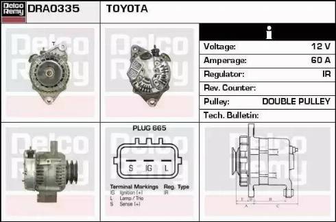 Remy DRA0335 - Alternatore autozon.pro