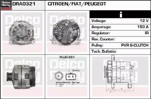 Remy DRA0321 - Alternatore autozon.pro