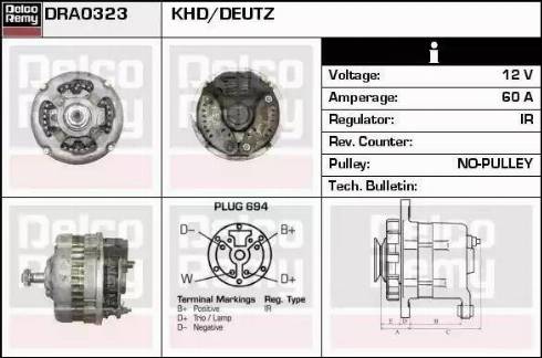 Remy DRA0323 - Alternatore autozon.pro