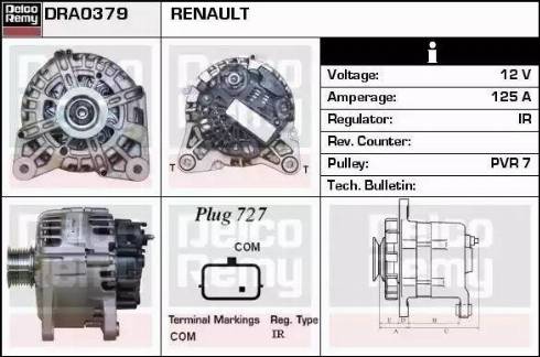 Remy DRA0379 - Alternatore autozon.pro