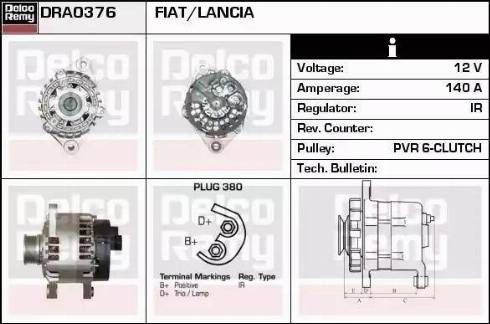 Remy DRA0376 - Alternatore autozon.pro