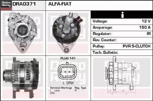 Remy DRA0371 - Alternatore autozon.pro