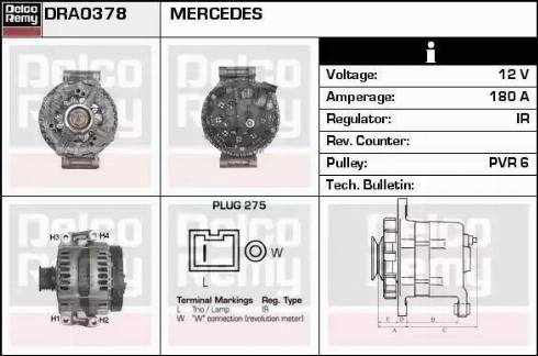 Remy DRA0378 - Alternatore autozon.pro