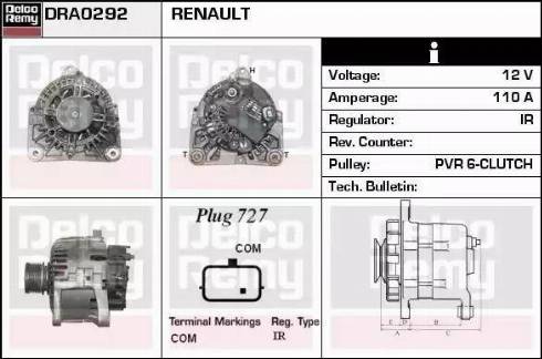 Remy DRA0292 - Alternatore autozon.pro