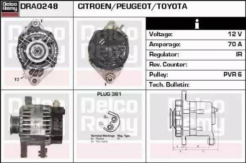 Remy DRA0248 - Alternatore autozon.pro