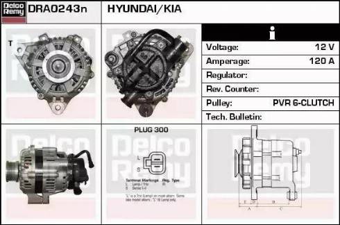 Remy DRA0243N - Alternatore autozon.pro