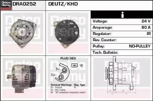 Remy DRA0252 - Alternatore autozon.pro