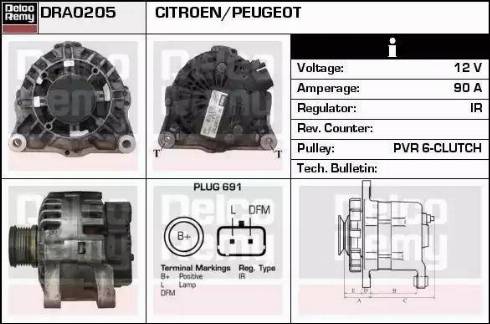 Remy DRA0205 - Alternatore autozon.pro