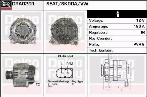 Remy DRA0201 - Alternatore autozon.pro