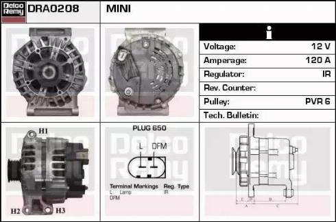 Remy DRA0208 - Alternatore autozon.pro