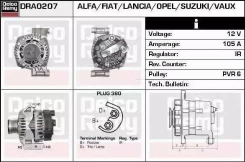 Remy DRA0207 - Alternatore autozon.pro