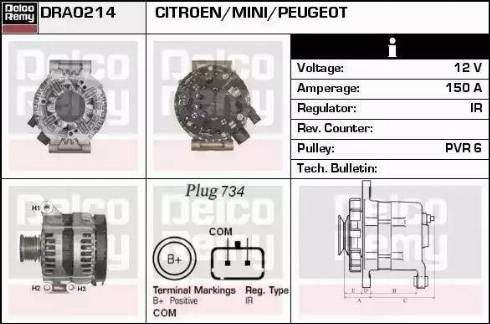 Remy DRA0214 - Alternatore autozon.pro