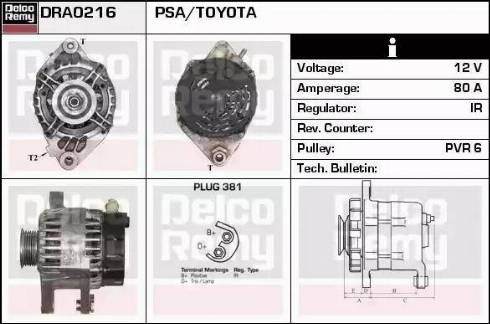 Remy DRA0216 - Alternatore autozon.pro