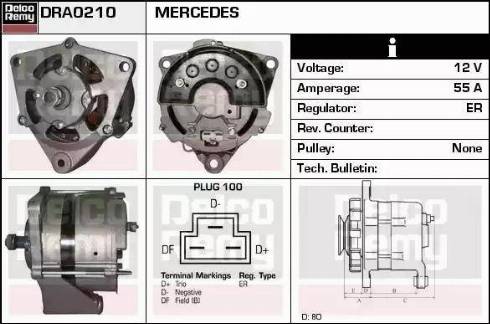 Remy DRA0210 - Alternatore autozon.pro