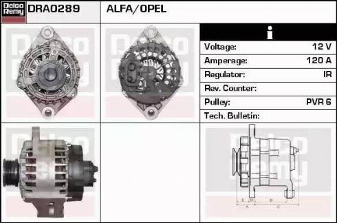 Remy DRA0289 - Alternatore autozon.pro