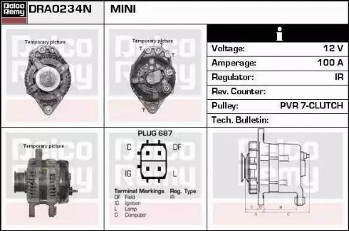 Remy DRA0234N - Alternatore autozon.pro