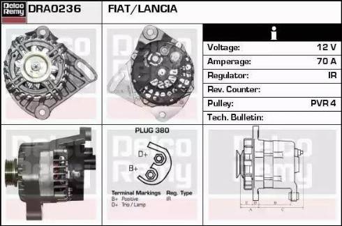 Remy DRA0236 - Alternatore autozon.pro