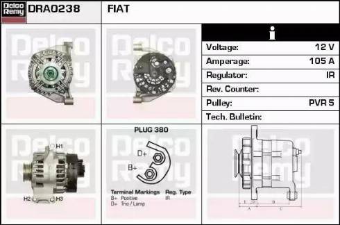 Remy DRA0238 - Alternatore autozon.pro