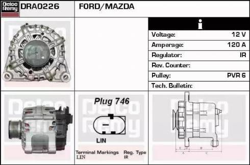 Remy DRA0226 - Alternatore autozon.pro