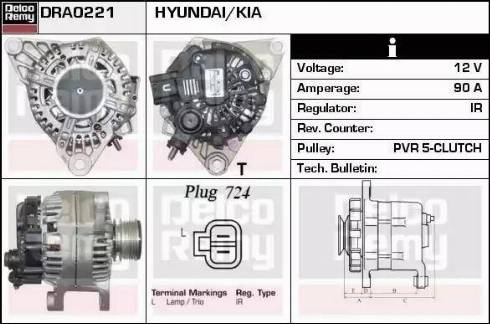 Remy DRA0221 - Alternatore autozon.pro