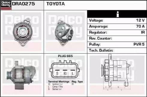 Remy DRA0275 - Alternatore autozon.pro