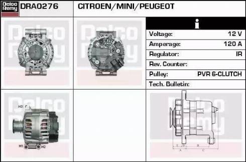 Remy DRA0276 - Alternatore autozon.pro